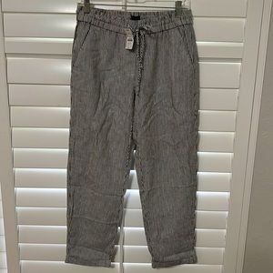 Jcrew tie waist pants